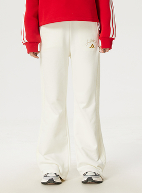 Adidas阿迪达斯女裤针织长裤子26春季新款运动裤宽松休闲裤KH2707