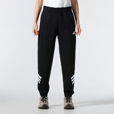 阿迪达斯女裤春季新款运动裤跑步健身训练长裤休闲裤JC5454