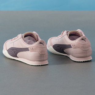 新款 25秋季 BELLA淡粉色薄底鞋 低帮情侣鞋 PUMA彪马女鞋 休闲鞋 板鞋