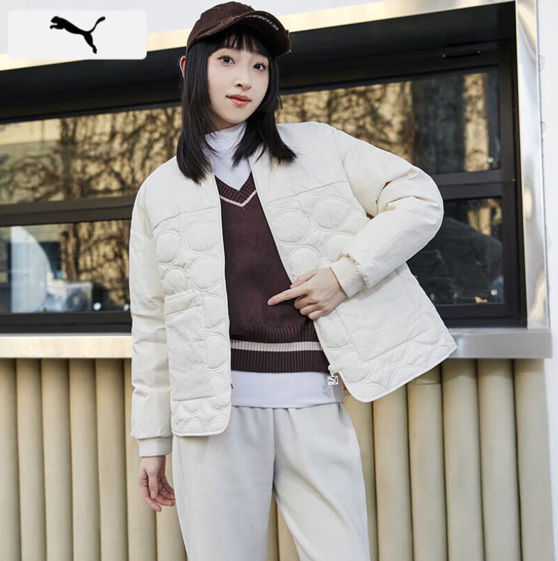 Puma官方正品彪马棉服女装冬季新款短款运动服休闲保暖立领上衣女,运动服/休闲服装,运动棉衣,淘宝优惠券,粉丝福利购,淘宝优惠卷