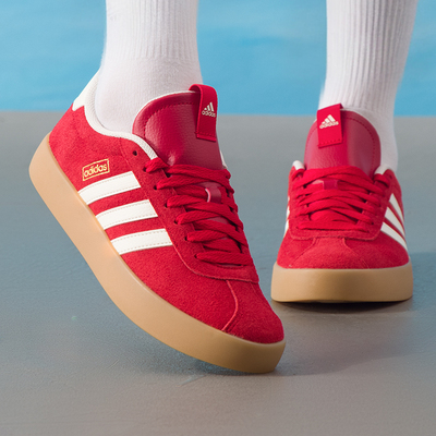 Adidas阿迪达斯新年款红色休闲鞋男鞋女鞋25新款运动鞋板鞋KI5079