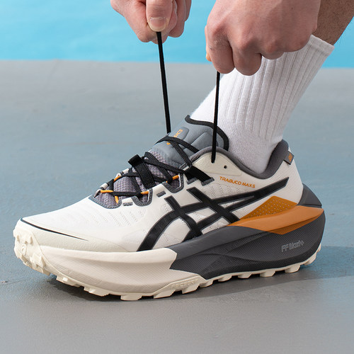 ASICS亚瑟士跑步鞋男鞋2026春季TRABUCO MAX 5 GO缓震跑鞋运动鞋