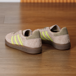 阿迪达斯三叶草德训鞋女鞋春季新款灰色运动鞋低帮板鞋复古休闲鞋