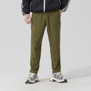2025新款 秋冬季 长裤 阿迪达斯男款 休闲裤 子官方正品 军绿色运动裤 裤
