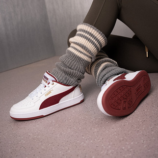 PUMA彪马板鞋男鞋女鞋2026新款红色马年本命年休闲鞋翻毛皮运动鞋