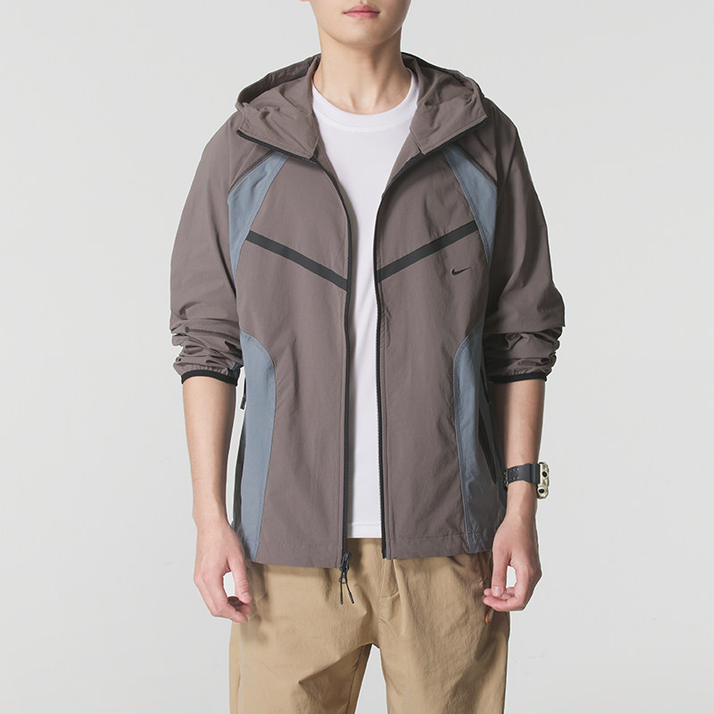 耐克nike衣服男款25秋季新款运动服健身训练上衣时尚休闲夹克外套