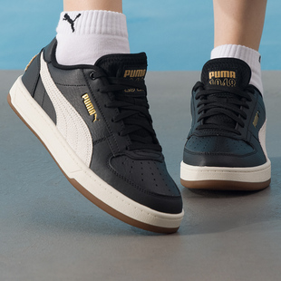 厚底板鞋 PUMA彪马官方休闲鞋 Caven2.0复古小白鞋 新款 395082 冬季