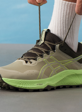 ASICS亚瑟士男鞋TRABUCO TERRA 3 越野鞋运动鞋跑步鞋1011C152