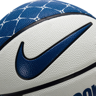 耐克篮球礼盒7号蓝白撞色球春季新款室内外通用篮球新年生日礼物
