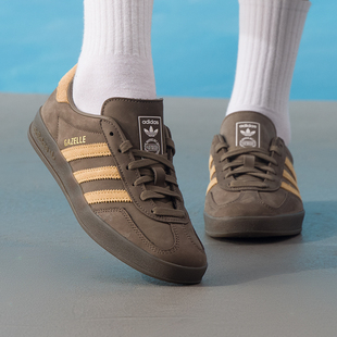 阿迪达斯正品官方2026新款冬季三叶草T头德训鞋板鞋 JQ8386