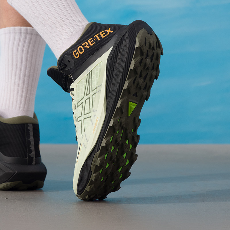 亚瑟士男鞋25新款越野跑步鞋GEL-TRABUCO MT GTX缓震徒步鞋运动鞋