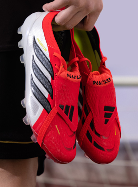 阿迪达斯（adidas）猎鹰26足球鞋 春季新款本命年红色款专业比赛A