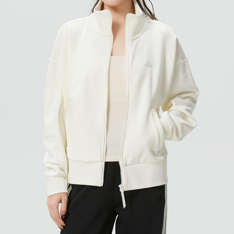 阿迪达斯（adidas）女装 2026春季新款运动服针织夹克户外潮流时