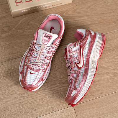Nike耐克女鞋P-6000粉色网面老爹鞋透气运动休闲跑步鞋IO3496-100