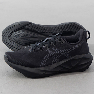 Asics亚瑟士官方NOVABLAST 5 (2E)跑步鞋男春季新款黑色宽楦跑鞋