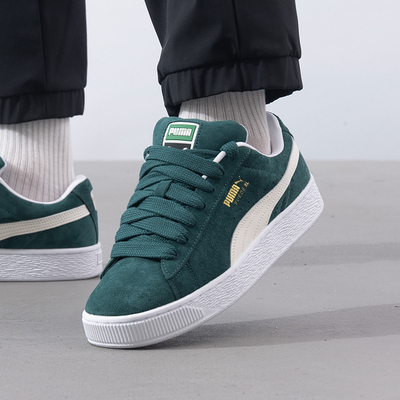 面包鞋彪马PUMA秋冬运动鞋多走路宽松气质软底大学生板鞋Suede XL