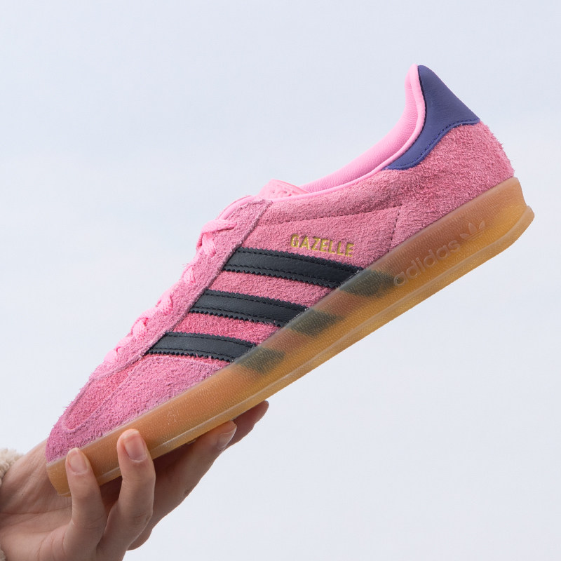 阿迪达斯三叶草粉色女鞋春季新款复古德训鞋草莓熊配色运动鞋,运动鞋new,运动休闲鞋,淘宝优惠券,粉丝福利购,淘宝优惠卷