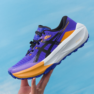 ASICS亚瑟士男鞋26新款跑鞋TRABUCO MAX 5缓震运动鞋1011C164-400