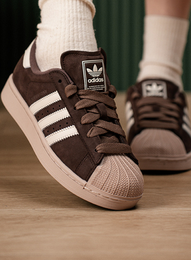 阿迪达斯三叶草男女板鞋26新款SUPERSTAR II 贝壳头运动鞋IH9314