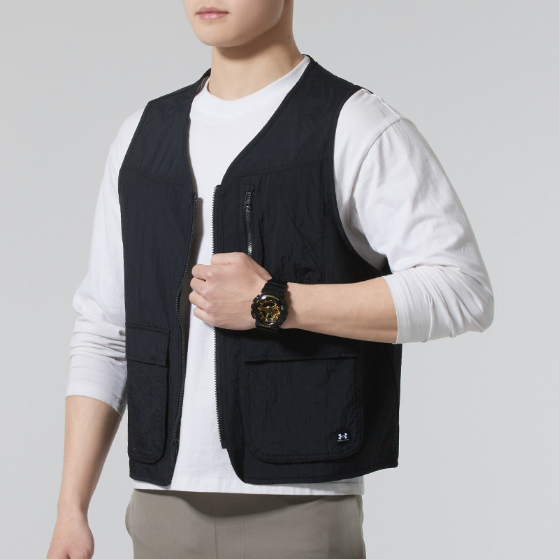 安德玛马甲男装秋冬保暖运动服户外锻炼开衫外套工装休闲无袖夹克,运动服/休闲服装,运动茄克/外套,淘宝优惠券,粉丝福利购,淘宝优惠卷