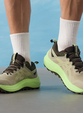 ASICS亚瑟士男鞋TRABUCO TERRA 3 越野鞋运动鞋跑步鞋1011C152