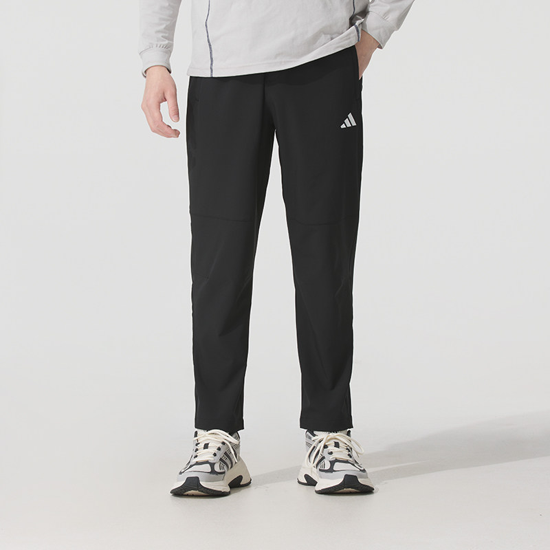 阿迪达斯官方男士长裤2025新款休闲直筒梭织长裤户外训练运动裤子,运动服/休闲服装,运动长裤,淘宝优惠券,粉丝福利购,淘宝优惠卷