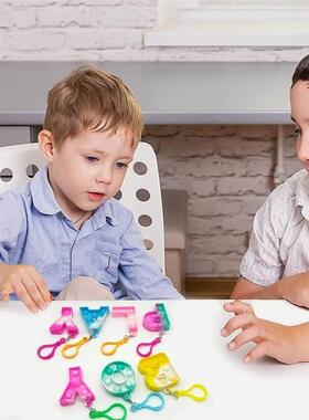 Mini pop it bubble Letter Keychain PopIt Fidget toy英文字母