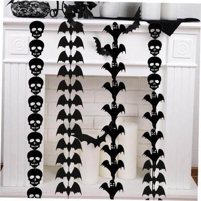 Halloween decorations, bat pendants, ghost party decorations