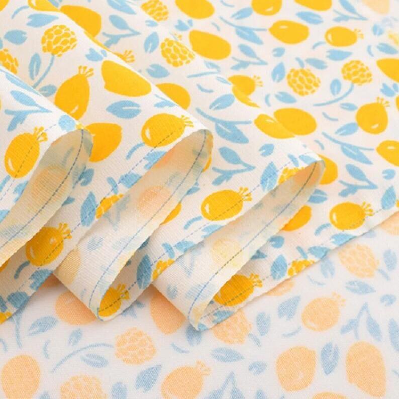 Rural fabric small flower twill check handmade cotton cotton