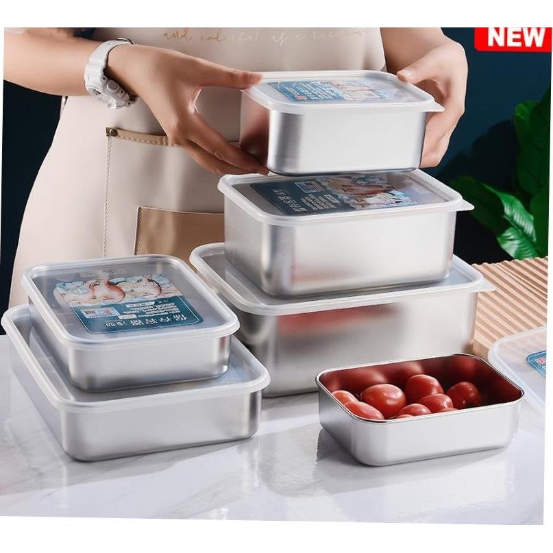 304stainless steel Food storage box Food container Lunch box