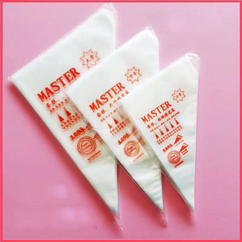 100PCS Disposable Pastry Bag Cake Cream Baking Piping Bag