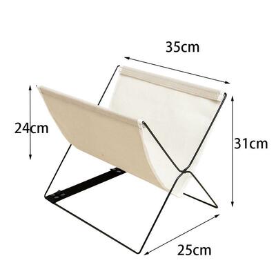 外贸Fabric iron frame, tabletop, fruit and snack storage fra