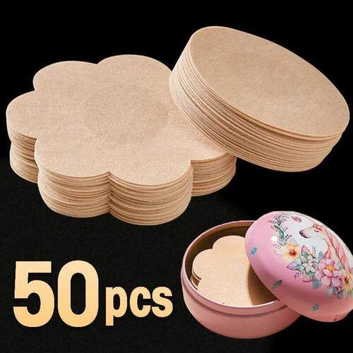 10/50Pcs Cloth Nipple Cover Teat Hide Women Nipple PastiesPc