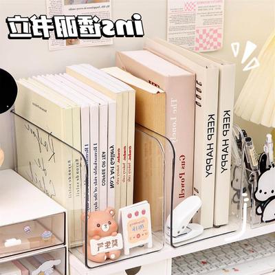 dividing bookends ins book magazine journal holder shelf书立