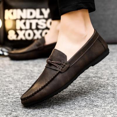 Mens Shoes Loafers For Men Leather Casual Brand Formal Flat