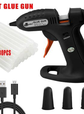 DC3.7V Cordless Hot Melt Glue Gun Household Handmade Small G