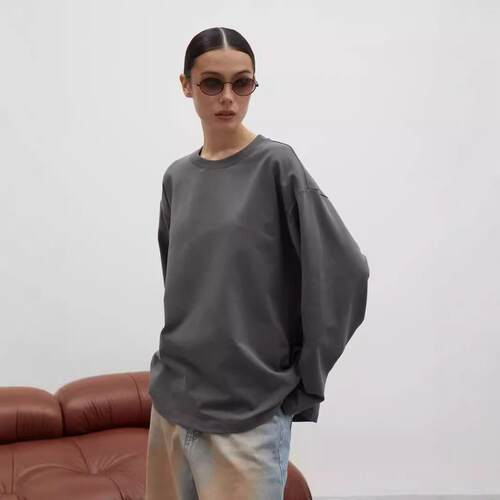 Cotton long sleeved T-shirt women