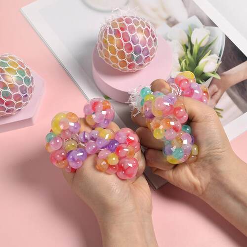 Squishy vent Toys squeezy Glass grapes Stress琉璃葡萄捏捏乐