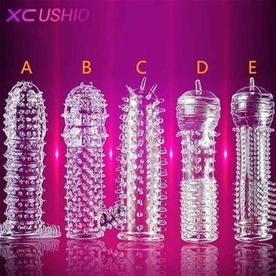 5 Pcs hug close condoms for men delay sex lubricated condom