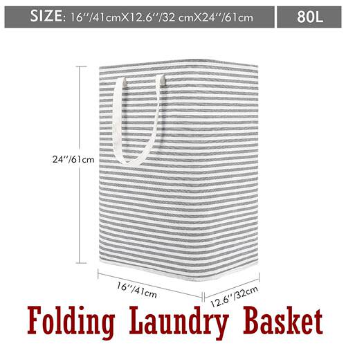 Laundry Hamper Large Collapsible Laundry Baskets Waterproof