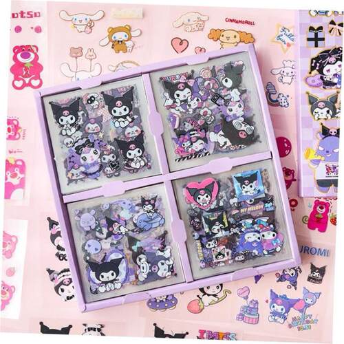 sanrio sticker cinnamoroll kuromi stickers bear cute贴纸pvc