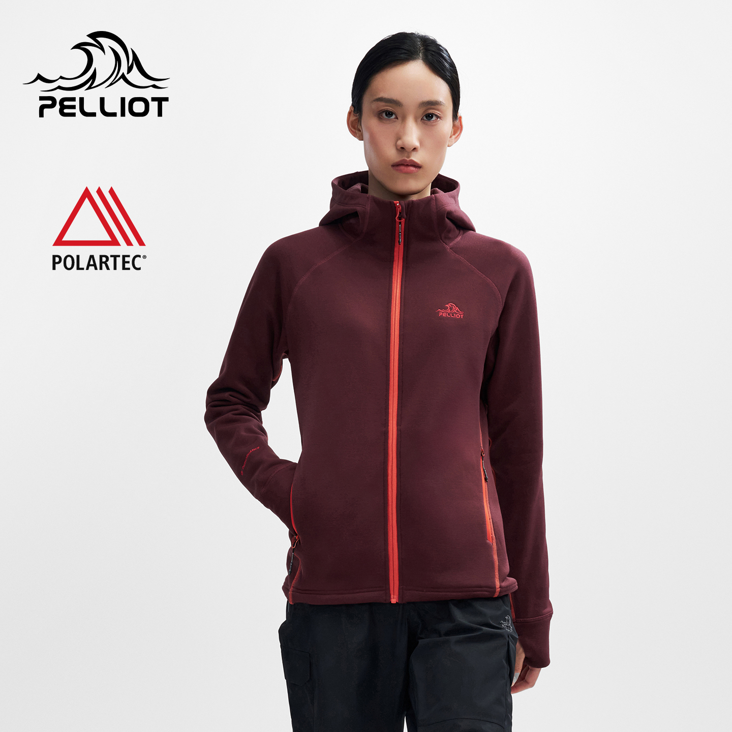 【P系列】伯希和户外抓绒衣女