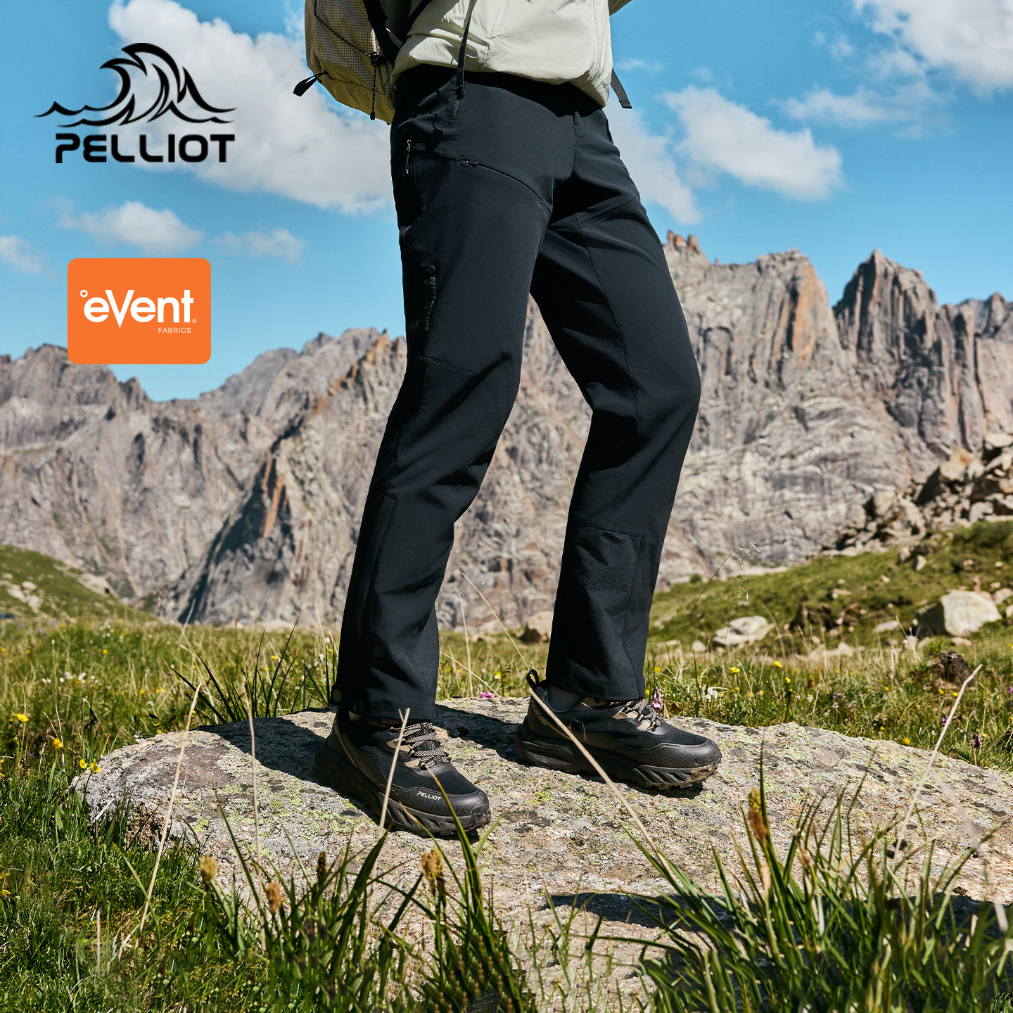 伯希和户外软壳裤防风耐磨保暖