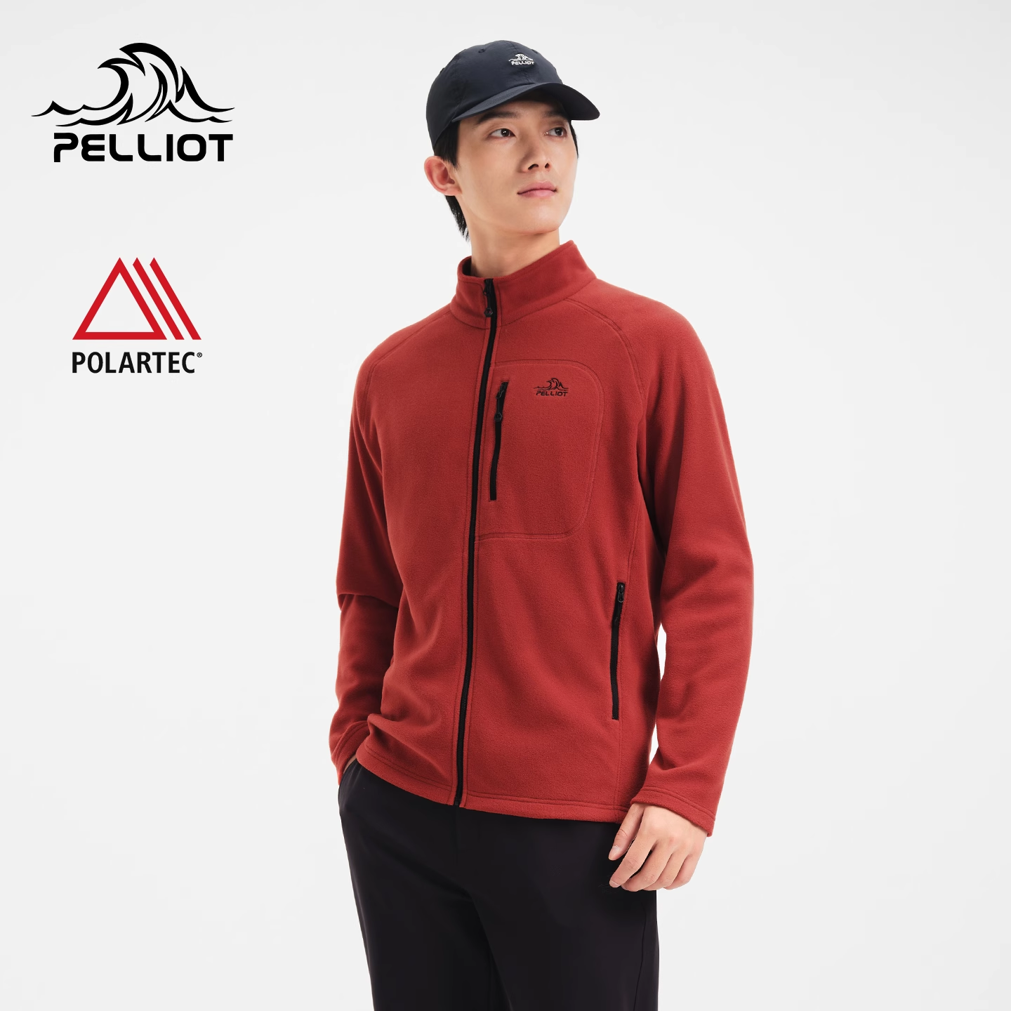 伯希和户外Polartec抓绒衣保暖