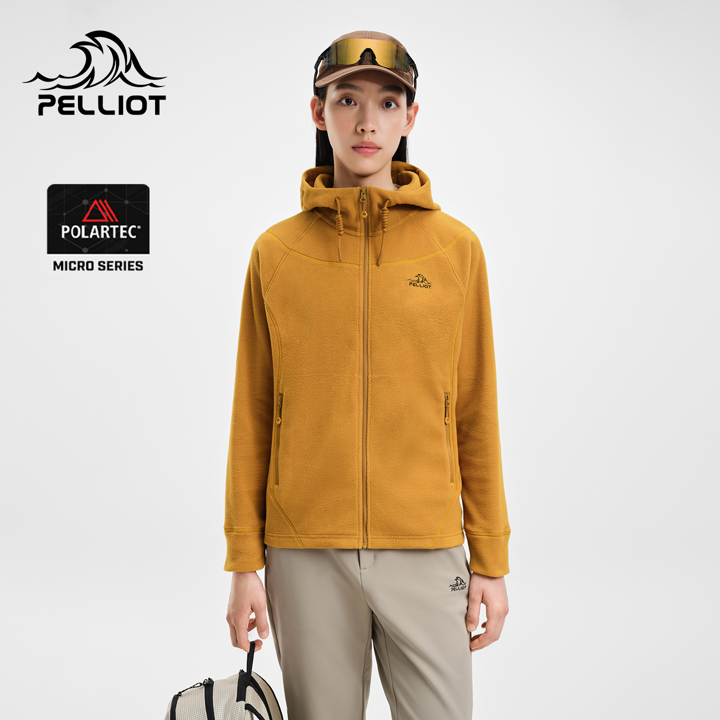 伯希和户外抓绒衣防风保暖上衣