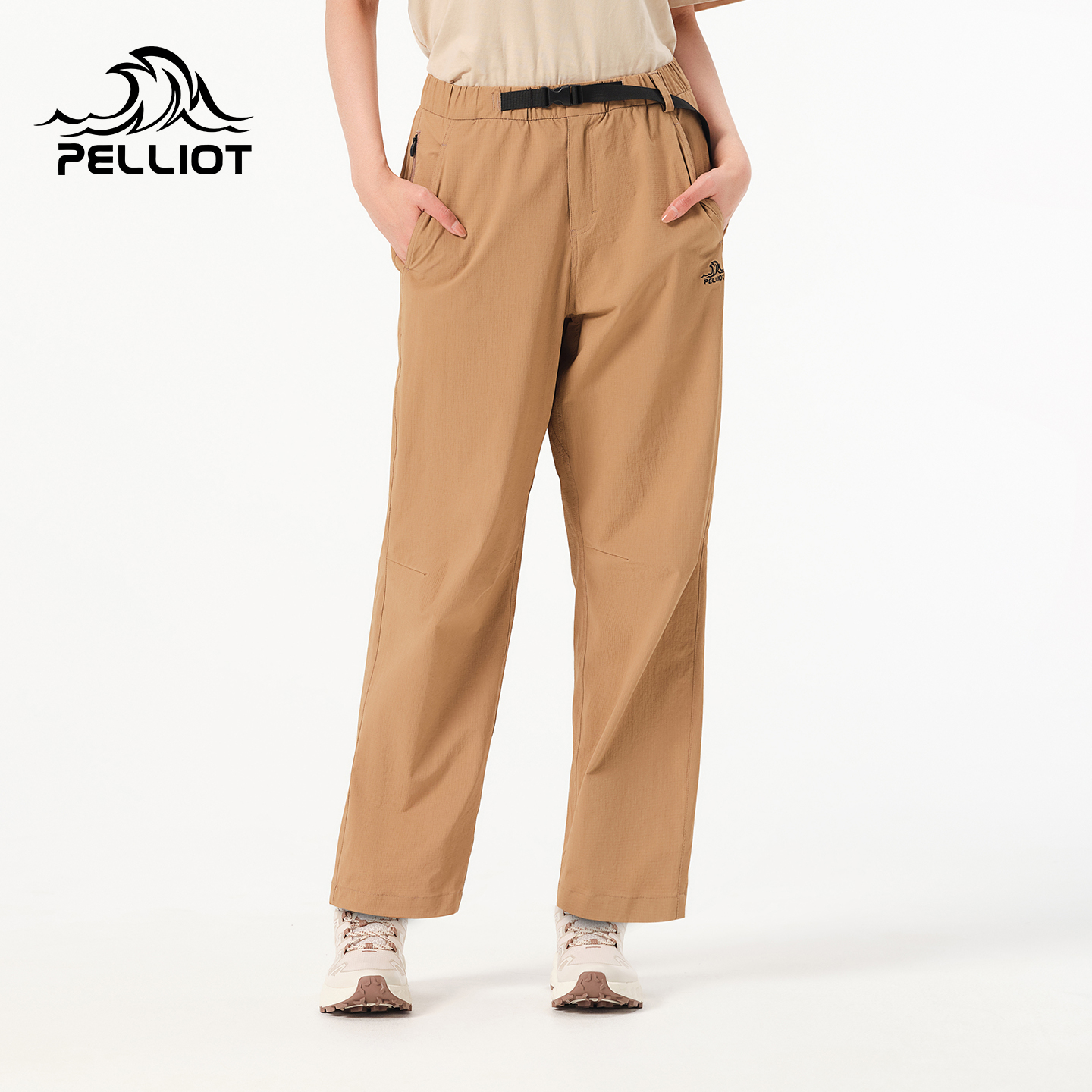 伯希和户外工装高弹防泼水休闲裤