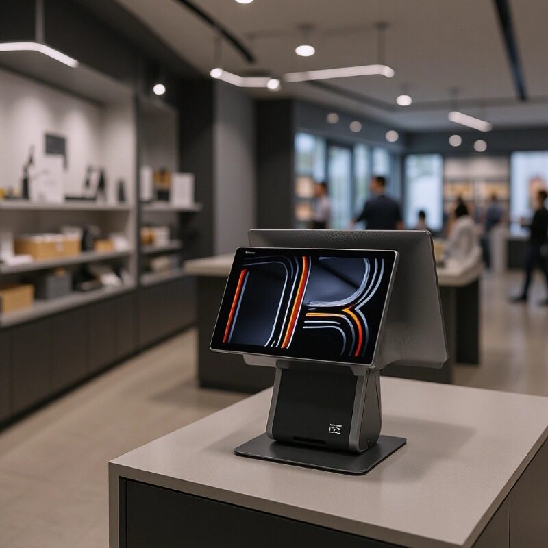 SUNMI商米D3收银机安卓14内置80MM热敏打印零售母婴餐饮