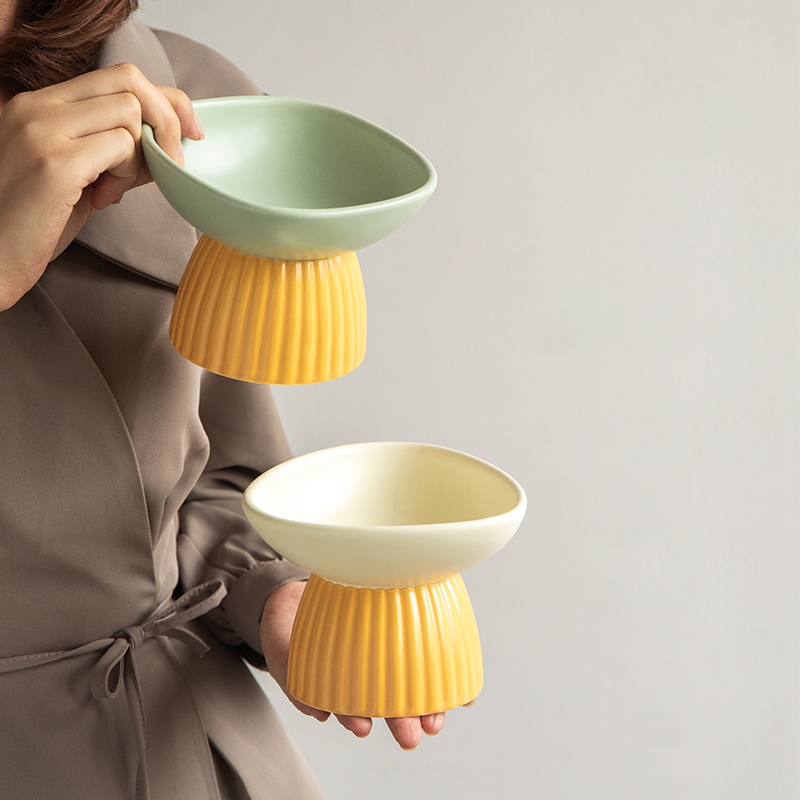 小悠家ins风高脚收纳盘