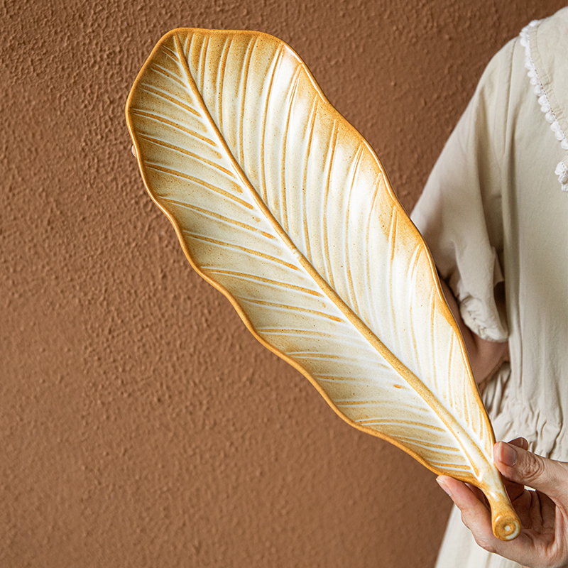 小悠家14英寸陶瓷深盘