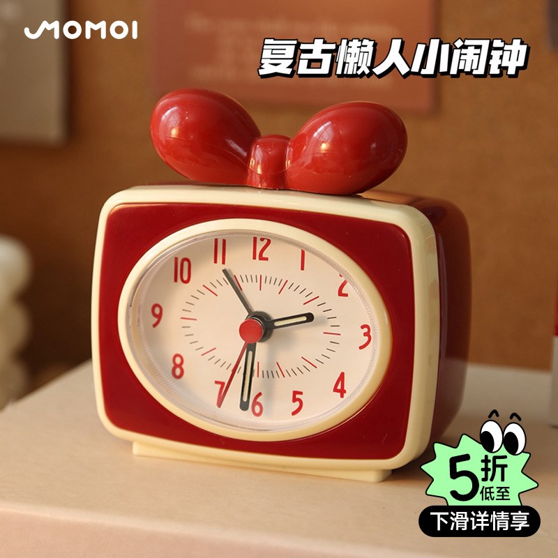 速发小闹钟桌面电子时钟儿童孩学生专用起床神器高颜值摆件台式钟